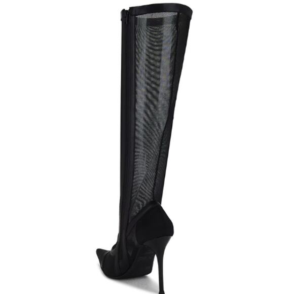 Jeffery Campbell Stockings Boots in Black EUC Size 7 - Picture 3 of 9